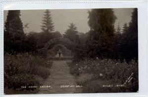 (Gc6371) RPPC, The Round Garden, Grantley Hall, Ripon 1913 - Imagen 1 de 4