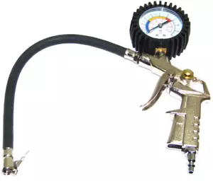 HD Air Tire Inflator With Dial Gauge Auto Truck Bike Air Compressor Pistol Type - Picture 1 of 1