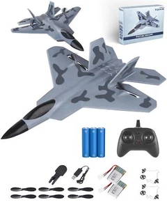 RC Plane Toys for Boys and Adults: F22 Raptor Jet Airplane Model for Hobby Be... - Picture 1 of 7