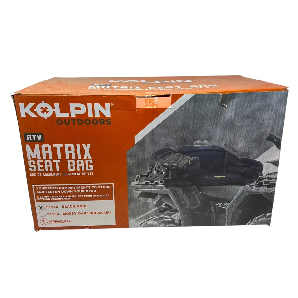 Kolpin - 91155 - Matrix Seat Bag, Black