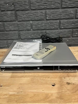 Toshiba D-RS Video Recorder - FOR PARTS Or REPAIR With Remote And Book - Image 1 of 4