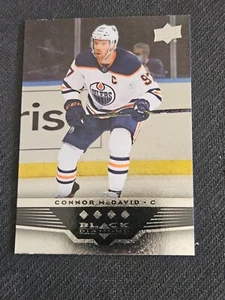2021-22 UPPER DECK BLACK DIAMOND CONNOR MCDAVID BD-41 QUAD DIAMOND - Picture 1 of 2