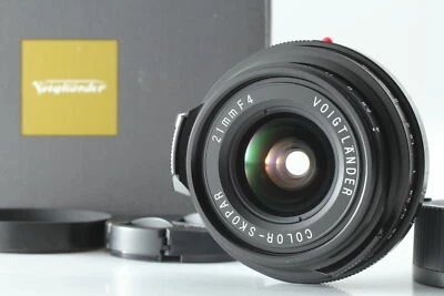 [Top MINT in Box] Voigtlander Color Skopar 21mm f/4 Lens VM Leica M Mount JAPAN - Image 1 of 4