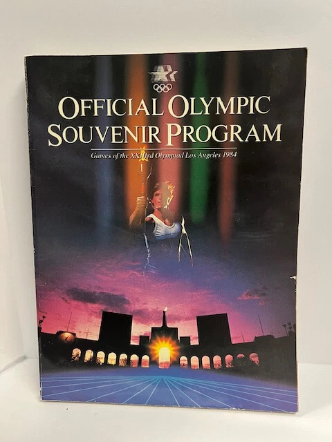Programa Oficial de Souvenir Olímpico 1984 Los Ángeles California Foto 1 de 1
