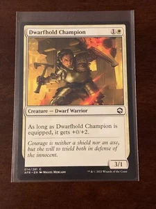 Magic the Gathering Adventures in Forgotten Realms Dwarfhold Champion - Picture 1 of 2