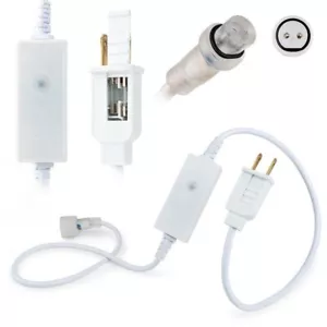 LED Rope Power Cord w/Attached Connection Cap Mode-Changing 8-Modes 1Meter 3.3ft - Picture 1 of 3