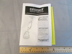 Bissell BigGreen Big Green Commercial Multi-Floor Machine Manual - Picture 1 of 1