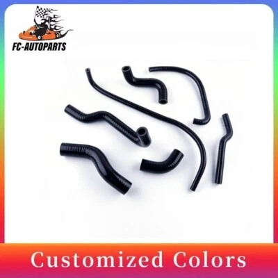 Kit de manguera negra radiador silicona para Honda Shadow Aero VT750C 2007 2008 2009 Foto 1 de 4