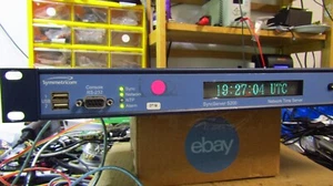 Symmetricom S200 NTP Server, GPS disciplined Rubidium 10MHz, #24-206 - Photo 1/10