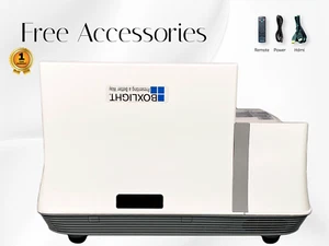 Boxlight P8 WX35NXT DLP Projector UST 3500 ANSI 3D Ready HDMI w/Accessories - Picture 1 of 11