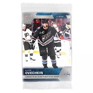 2022-23 NHL Topps NOW® Sticker #157 🏒 Alex Ovechkin 🏒 Washington Capitals - Picture 1 of 2