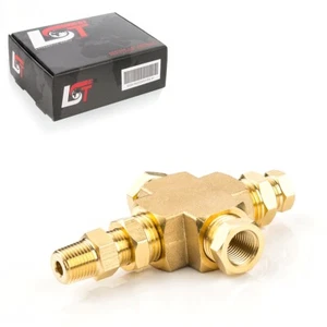 Adapter Distributor Oil Pressure Oil Temperature 1/8 " -27NPT 1/4 " -18NPT - Picture 1 of 7