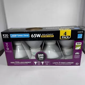 Feit R30 Reflector Conserv Energy 65W Light Bulbs 4-Pack / 7 PC LOT - Picture 1 of 14