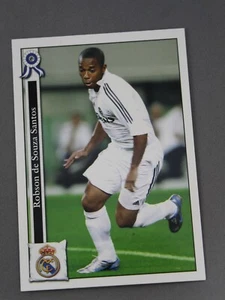 ROBINHO nº48 Cromo Futbol Fichas Liga 2006 Real Madrid FC MUNDICROMO - Imagen 1 de 2