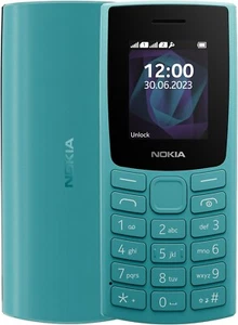 Brand New Nokia 105 SIM Free Unlocked Mobile Phone CYAN - Afbeelding 1 van 6