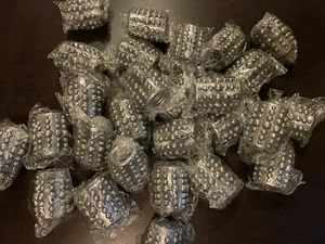 OxBalls - Slug 2 Ball Stretcher Bulk Lot Of 12 - Silver Ballstretcher - Picture 1 of 3