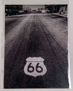 Postal Ruta 66 - Blanco y negro - Imagen 1 de 2