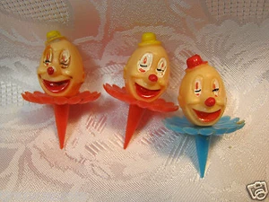 Clown Cake Toppers vintage Baking - Picture 1 of 1