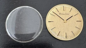 Orologio Uomo Vintage Lucien Piccard LP 488 Movimento Funzionante Quadrante Oro Svizzero - Foto 1 di 5