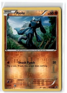 2016 XY - Fates Collide Riolu #46 Basic/Common Reverse Holo - Bild 1 von 2