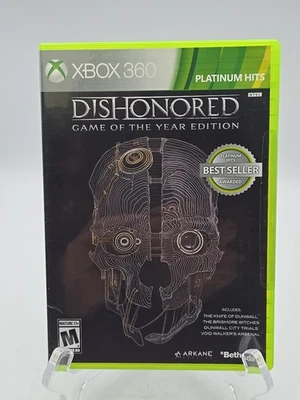 Brand NEW Sealed Dishonored GOTY Game of the Year Microsoft Xbox 360 - Image 1 of 4