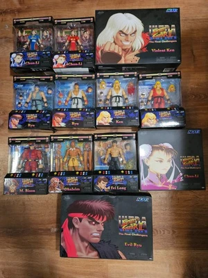Jada Street Fighter Lote 12 Todos Sellados - 6 Figuras Exclusivas - Por favor revise la foto Foto 1 de 4