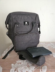 Meinkind Baby Wickeltasche-Pack grau Unisex gebraucht - Bild 1 von 8