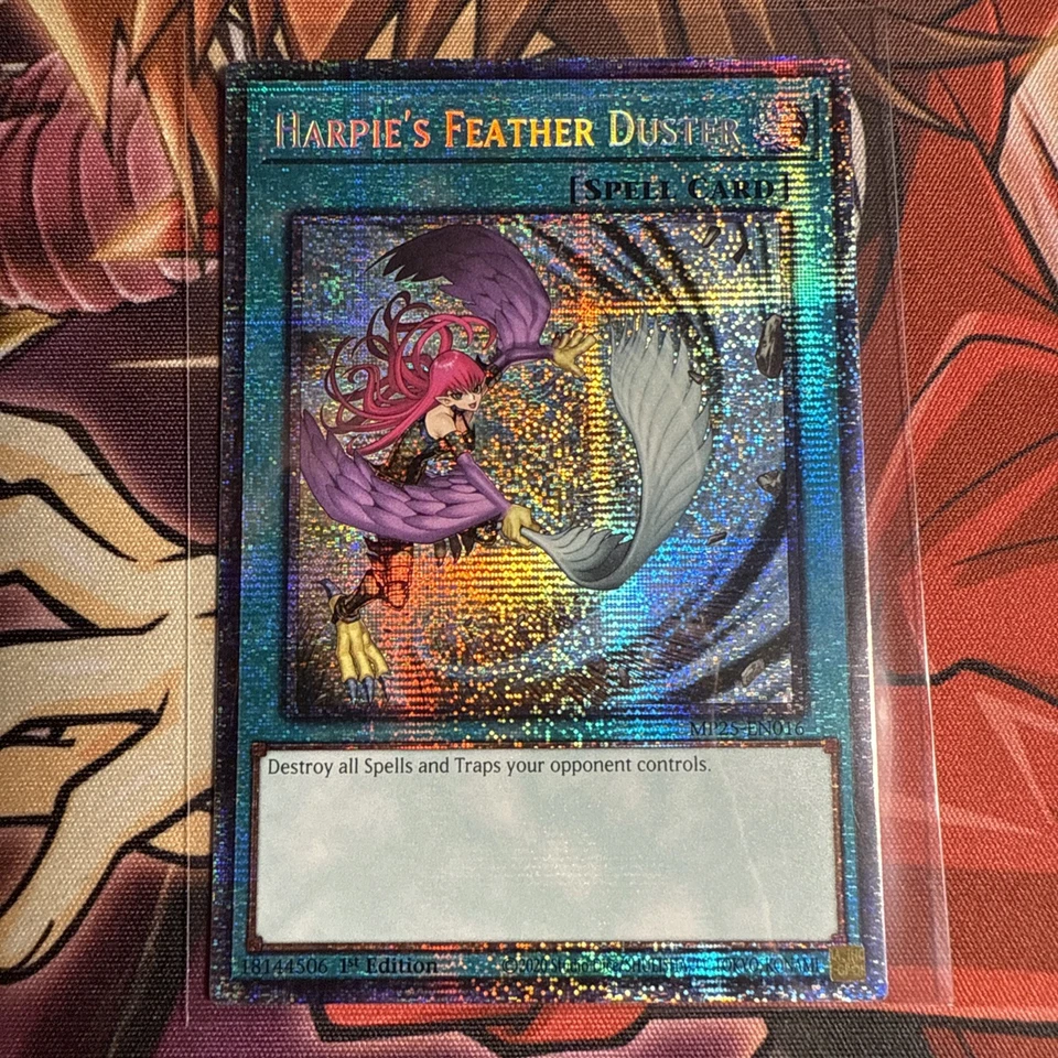 YUGIOH x1 MP25-EN016 HARPIE'S FEATHER DUSTER STARLIGHT RARE 1st EDITION - Image 1 of 1