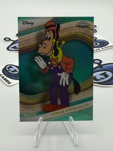 HORACE HORSECOLLAR 2025 Topps Chrome Disney #166 Aqua Refractor 195/299 - Picture 1 of 2