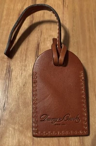 Dooney & Bourke Leather Name Tag Fob Travel Luggage Charm - Picture 1 of 2