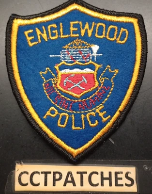 ENGLEWOOD, COLORADO POLICÍA FIELTRO HOMBRO PARCHE CO Foto 1 de 2