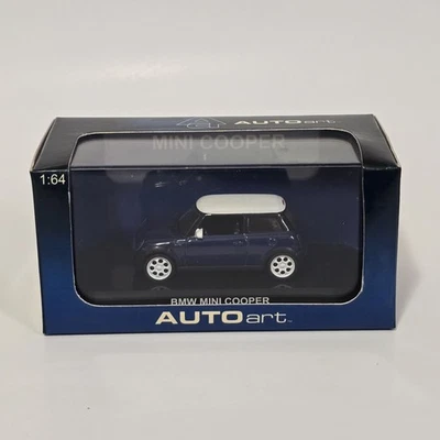 AUTOart BMW Mini Cooper. Azul 1:64 Foto 1 de 4