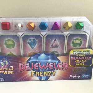 Hasbro Bejeweled Frenzy Game 2-4 Players Popcap Ages 8+ Match Gems - Picture 1 of 3