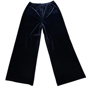 Chicos Womens 1 Short Pants Velvet Casual Cozy Athleisure Loungewear Wide Leg - Picture 1 of 8