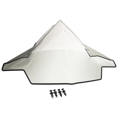 Polaris 5451213 Smoke Mid Windshield SwitchBack Switchback Rush RMK Indy 600 800 - Image 1 of 4