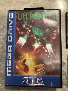 VECTORMAN SEGA MEGA DRIVE PAL GAME complete with box and instructions - Picture 1 of 6