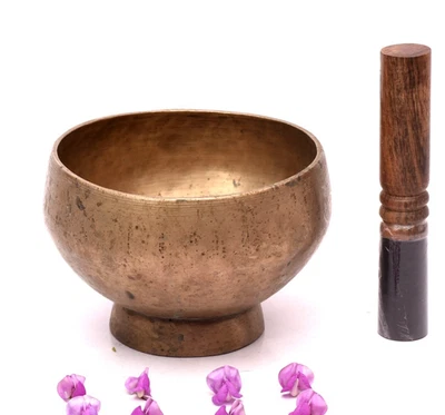 7 inch Diameter Naga Bowl-Deep Relaxing Sound Vibration Bowl-For Yoga Meditation - Image 1 of 4