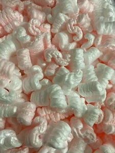 Embalaje Envío Cacahuetes Relleno Suelto Antiestático 30 Galones 4 Pies Cúbicos Mezclados - Imagen 1 de 1