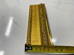 COVING CORNICE  POLYURETHANE CLASSICAL VICTORIAN STYLE GOLD DS70-A 7cm - Picture 1 of 7