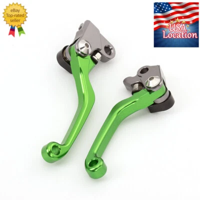 Para Kawasaki KX250 2000-2004 KX125 2000-2005 Palancas de embrague de freno Pivote Dirtbike Foto 1 de 4