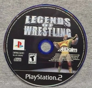 Legends of Wrestling WWE WWF WCW ~ PS2 Playstation 2 Tested Working Game - Picture 1 of 1
