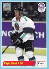 KAYLE SHORT, SHEFFIELD STEELERS, RARE 2000-01 BISL CARD.