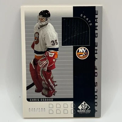 2001-02 SP Game Used Tools of the Game Chris Osgood #CO /100 - Image 1 of 2