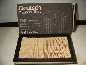 Air Filter for 1987 Subaru GL Deutsch Precision A-651 Fram CA4303 421-457-100 - Picture 1 of 3