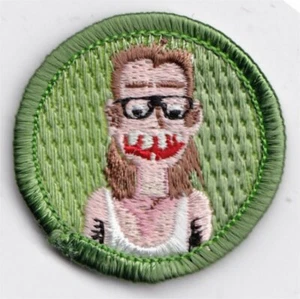 VERDIENSTABZEICHEN - SPOOF - REDNECK - 1-1/2" DURCHMESSER - PRIVATAUSGABE - Bild 1 von 1