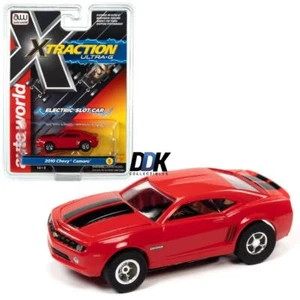 SC373-5R AUTO WORLD XTRACTION R35 2010 CHEVY CAMARO HO ELECTRIC SLOT CAR - Picture 1 of 5