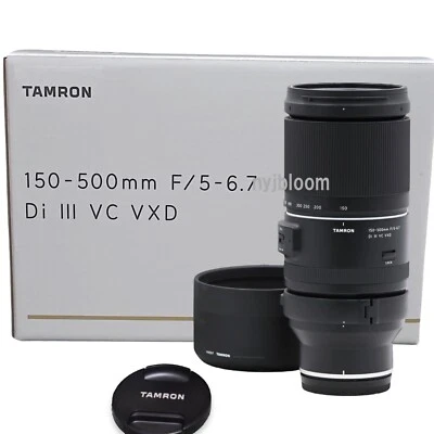 New TAMRON 150-500mm F/5-6.7 Di III VC VXD Lens for Nikon Z Full-Frame A057Z - Image 1 of 4