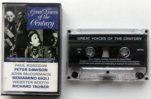 Great Voices of the Century (Cassette Tape, EMC101) VGC - Picture 1 of 2