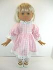 Bradley Import Co 20" Vinyl doll blue sleep eyes long rooted blond hair