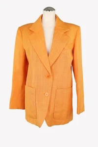 Sandro Damen Blazer Gr. 32 (FR 34) Orange Viskose Blazer Keine Angabe - Bild 1 von 5
